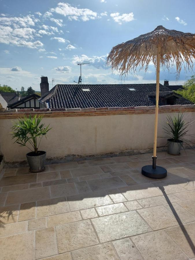 L'Appartement De La Maison Bleue Villeréal Eksteriør billede